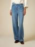 Jeans wide leg in tencel image number 3