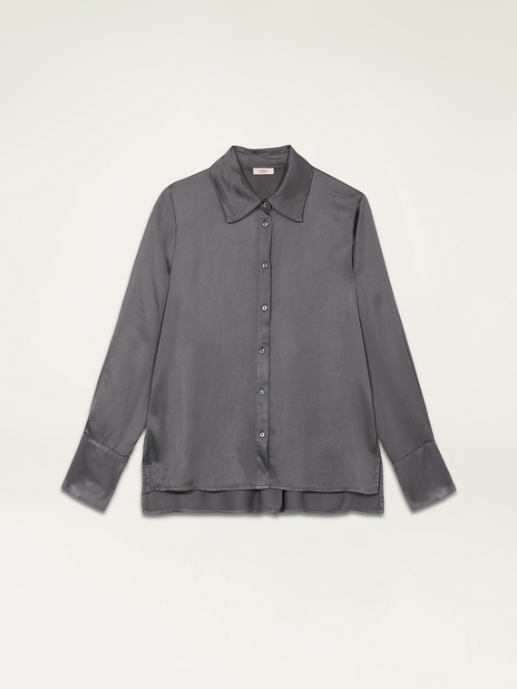 Viscose satin shirt