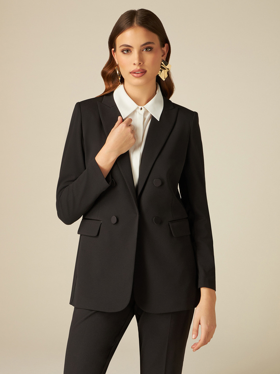 Blazer avec boutons doublés