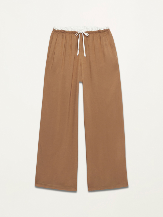 Viscose palazzo trousers