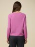 Maglia girocollo misto cashmere image number 1