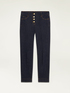 Jeans skinny blu scuro image number 4