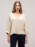 Blusa in raso di viscosa image number 1