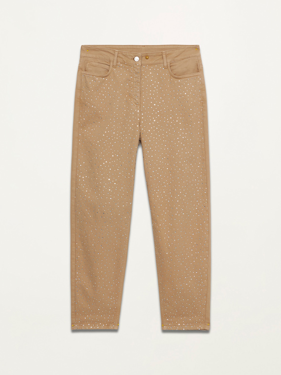 Boyslim trousers with crystals