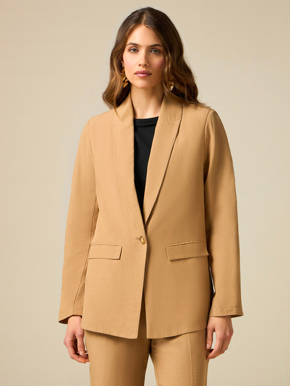 Blazer misto lino