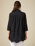 Oversized shirt with openwork embroidery image number 1