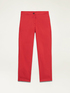 Pantaloni basic misto cotone image number 4