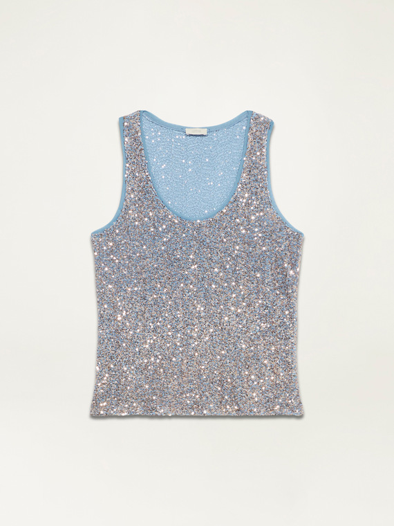 Top full paillettes