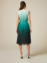 Ombré pleated dress image number 2