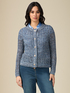 Cardigan in maglia lurex image number 0