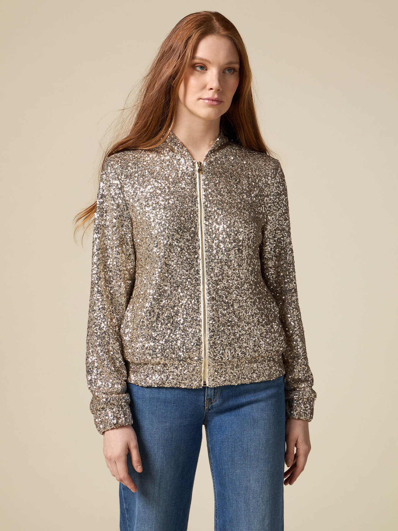 Bomber full paillettes image number 0