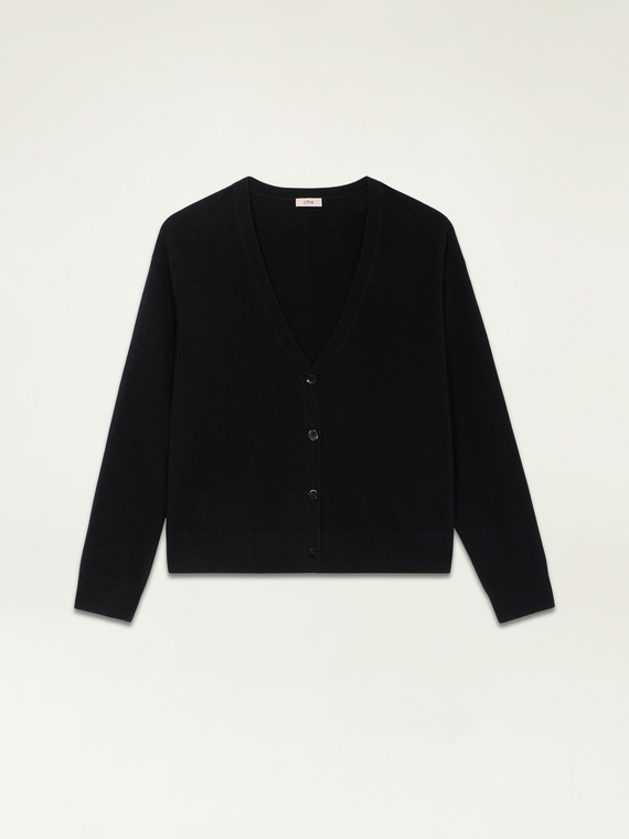 Pure cashmere cardigan