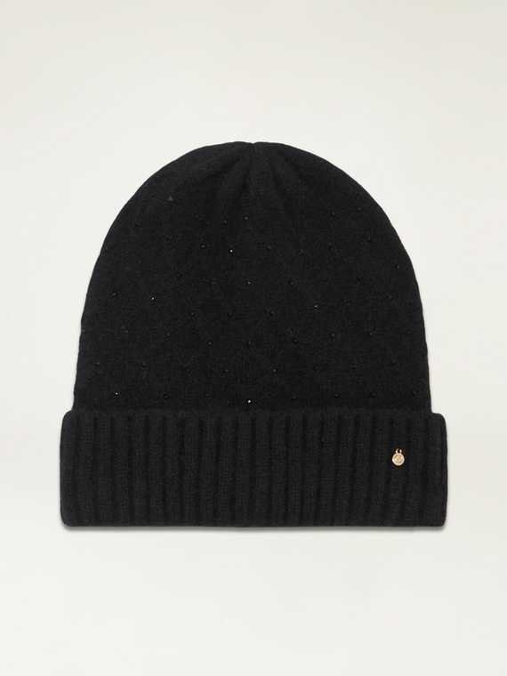 Wool blend beanie