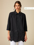 Oversized shirt with openwork embroidery image number 0