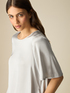 Blusa maniche corte in raso image number 2