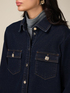 Camicia in denim con bottoni gioiello image number 2