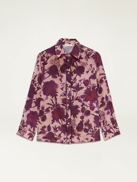 Floral pattern shirt