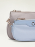 Borsa crossbody doppia in nylon image number 4